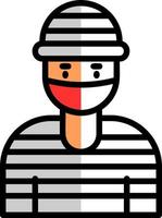 Robber Vector Icon Design