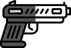 Gun Vector Icon Design