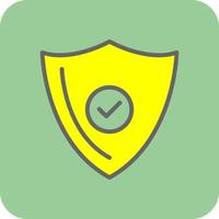 diseño de icono de vector de seguridad