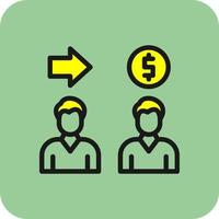 Loan Money Vector Icon Design