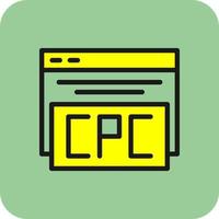 Cpc Vector Icon Design