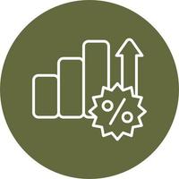 Interest Rate Vector Icon