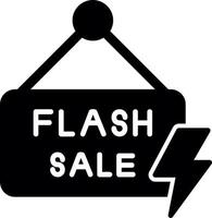 Flash Sale Vector Icon