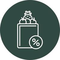 Grocery Store Vector Icon