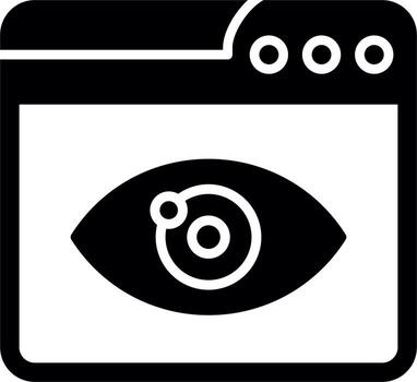 Web Views Vector Icon