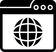 Web World Wide Vector Icon