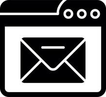 Browser Mail Vector Icon