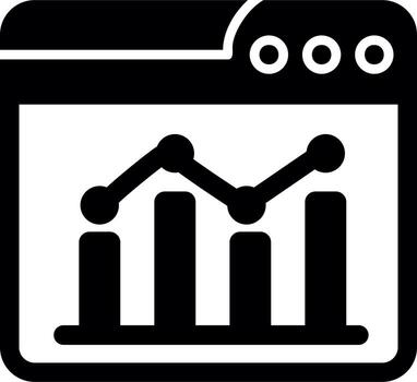 Web Analytics Vector Icon