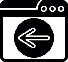 Web Return Vector Icon