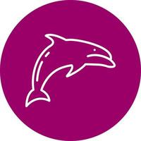 Dolphin Vector Icon