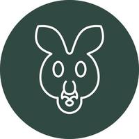 Kangaroo Vector Icon