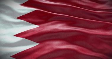 Bahrain Land Flagge winken Hintergrund, 4k Hintergrund Animation video