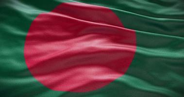 Bangladesch Land Flagge winken Hintergrund, 4k Hintergrund Animation video