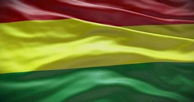 Bolivien Land Flagge winken Hintergrund, 4k Hintergrund Animation video