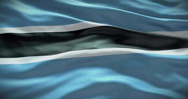 Botswana país bandera ondulación fondo, 4k fondo animación video