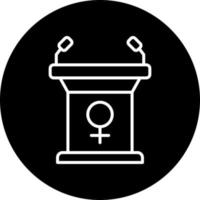 Lectern Vector Icon