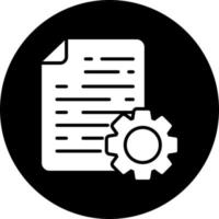 Content Management Vector Icon