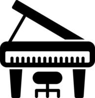 Grand Piano Vector Icon