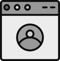 Web Browser Vector Icon