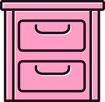 Drawers Vector Icon