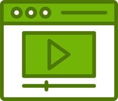 Video Marketing Vector Icon