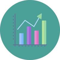 Bar chart Vector Icon