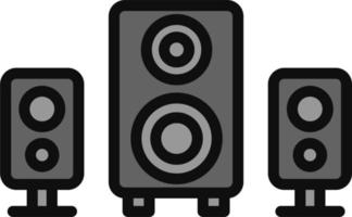 música altavoz vector icono