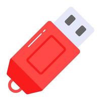 Usb vector design in modern style, universal serial bus icon