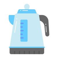 Smart kettle vector design in modern style, easy to use