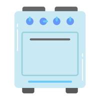 Well designed icon of cooking range, gas stove for cooking food vector