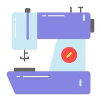 Sewing machine vector design in modern style, premium icon