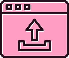 Upload file Vector Icon