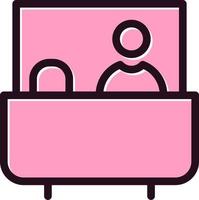 Reception Vector Icon