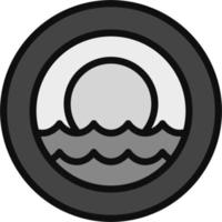 Porthole Vector Icon