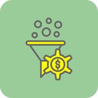 Conversion Rate Optimization Vector Icon Design
