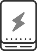 Power Bank Vector Icon