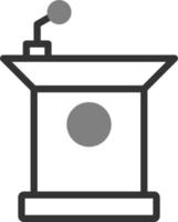 Podium Vector Icon