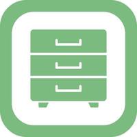 Drawer Vector Icon