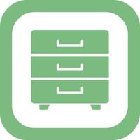 Drawer Vector Icon