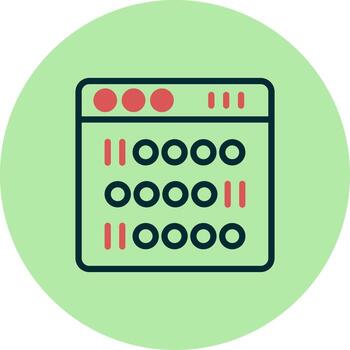 Binary Vector Icon