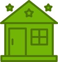 Clean House Vector Icon