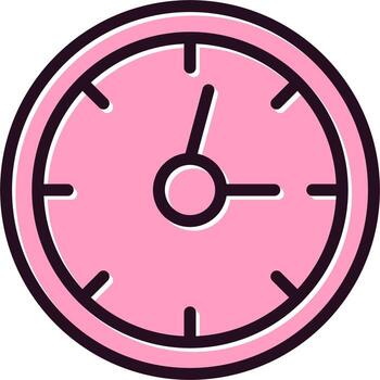icono de vector de reloj