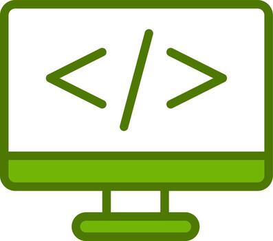 Coding Vector Icon
