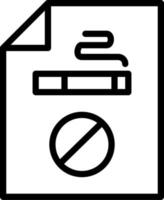 No Smoking Vector Icon