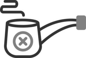 Smoke Pipe Vector Icon