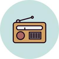 Radio Vector Icon