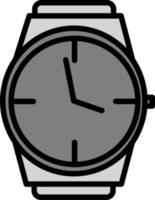 Wrist watch icon vector