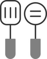 cocina utensilios icono vector