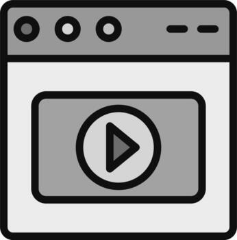 icono de vector de navegador web