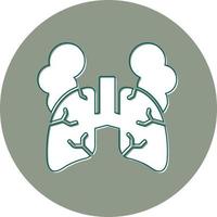 Lungs with smoke vector